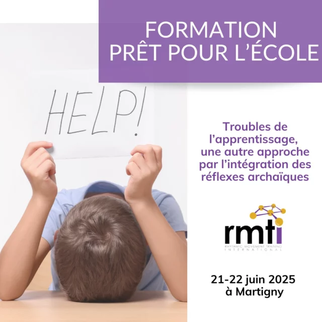 DERNIERS JOURS pour t'inscrire - 21-22 juin 2025 à Martigny

Cette formation pourrait t'intéresser ! "PRÊT POUR L'ÉCOLE"
Troubles de l'apprentissage, une autre approche par l'intégration des réflexes archaïques - 

SI TU ES :
🟢 THÉRAPEUTES : kinésiologue, etc...
🟠 PARENTS : d'enfants présentant des vulnérabilités, des troubles d'apprentissages
🔵 PROFESSIONNELS DE L'ÉDUCATION, du développement moteur et du langage (psychomotricien, ergothérapeute, logopédiste)
🟡 PROFESSIONNELS DE L'ÉDUCATION (enseignant, professeur de sport, maître spécialiste, ECSP, SPES, éducateurs spécialisés);

Ce cours de 2 jours aborde une pratique collective ludique des mouvements rythmiques favorisant une maturation nerveuse, posturale et sensorielle, ainsi qu’une prédisposition au câblage neuronal nécessaire aux apprentissages fondamentaux. Il développe l’observation et permet de repérer les réflexes primitifs non-intégrés dès la petite enfance.

En effet, la présence d’un ou plusieurs RÉFLEXES NON INTÉGRÉS constitue, à tout âge de la vie, un STRESS CORPOREL qui engendre des COMPORTEMENTS INADÉQUATS et participe à de nombreux TROUBLES. On sait aujourd’hui que grâce à la plasticité cérébrale 🧠, on peut intervenir sur la réintégration des réflexes et sur le développement des connexions neuronales à tout âge.

Prix : CHF 400.- + CHF 50 le manuel (payable avant la formation).

Les participants recevront un certificat émis par RMT international® au prix de USD 20.-.

Si tu es intéressé à nous rejoindre ou à avoir plus d'info : https://uneviepluszen.ch/formations-continues-2/

Bien à toi 🙏

Nathalie
Cabinet de kinésiologie ✧
Une vie plus zen
1095 Lutry

#RMTi #commencerlecole #ecoleprimaire #prêtpourecole #difficultesscolaires #réflexesarchaïques